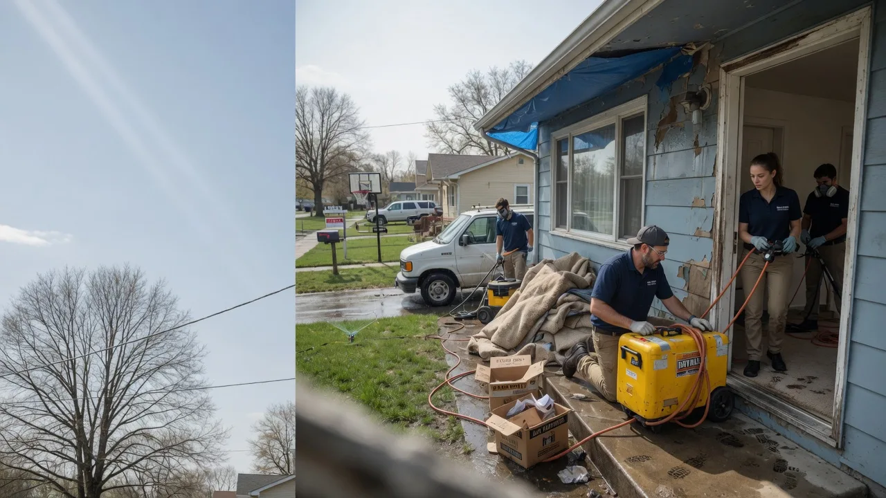 Basement Flood Cleanup in Twinsburg, OH near me